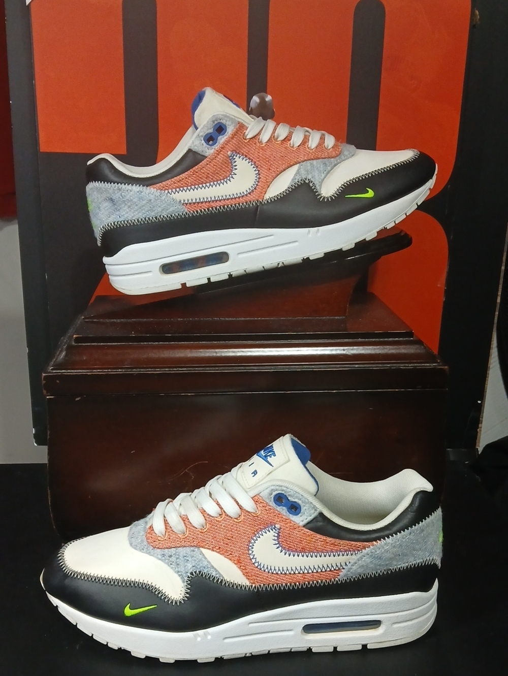 Nike Air Max 1 "RECYCLED WHITE" (2020) Mens Size-8 100%AUTHENTIC!